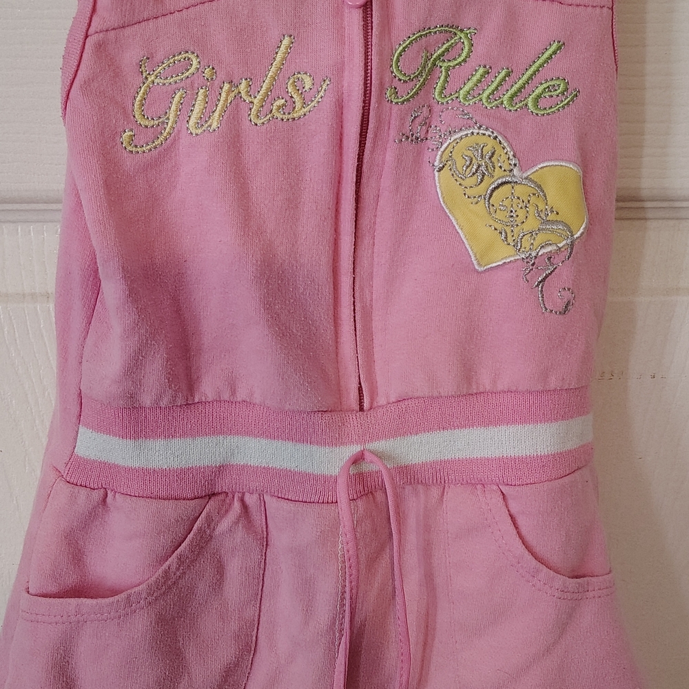 Pink Girls Rule Bodysuit